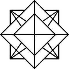 Modern shape alignment using swiss style grid