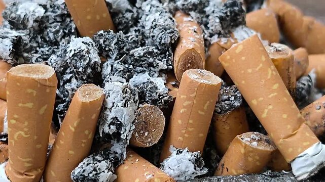 Heavy Smoker Cigarette Unhealthy Habit