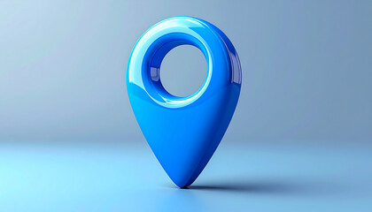 Location pin icon of street traffic road 3d layer sign or travel gps navigation point marker and map direction place pointer symbol isolated on white transport route background with delivery address.