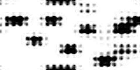 Halftone dotted background. Halftone effect vector pattern. Circle dots isolated on the white background.
