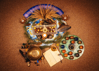 Cacao ceremony space, heart opening medicine. Ceremony space.
