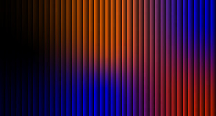 Abstract vertical stripes with gradient colors and geometric patterns