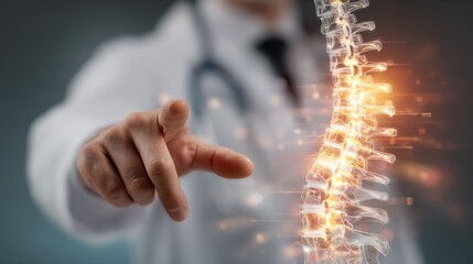 Biometric Security in Healthcare Futuristic Medical Technology Interface