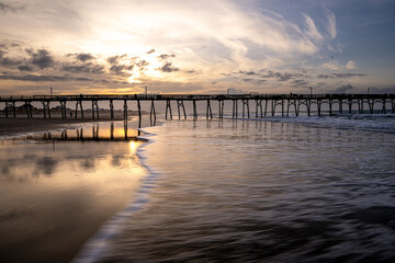 Fototapeta premium sunrise on the beach