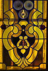 stained glass window
