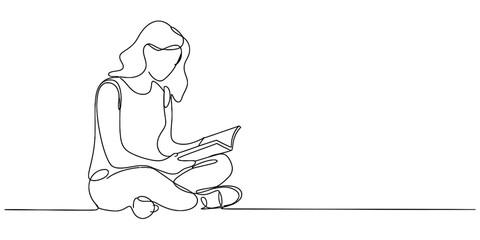 Single line drawing of a refreshing cocktail with a lime slice and two straws in a wine glass, perfect for summer drinks and party themes. Vector, illustration