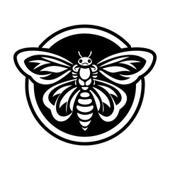 Pack of Glyph Style Moth Icons 

