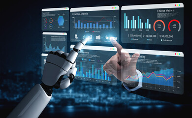 Artificial intelligence enhances financial dashboard and data analytics reporting system for better...