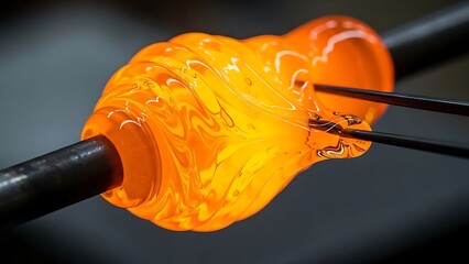 Molten Glass Art: Hot Shaping Process