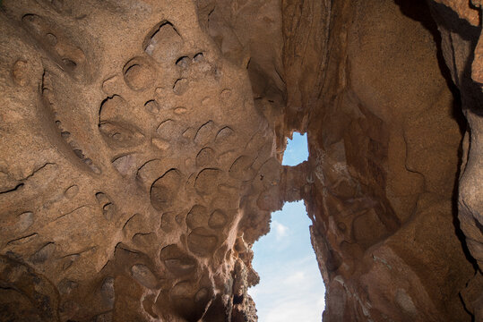 Il tafone nel granito