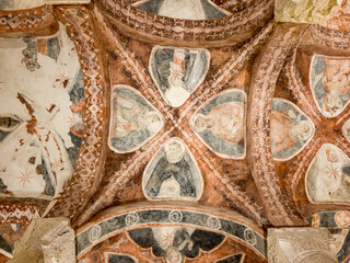 Crypt Ceiling Frescos of Ascoli Piceno Cathedral