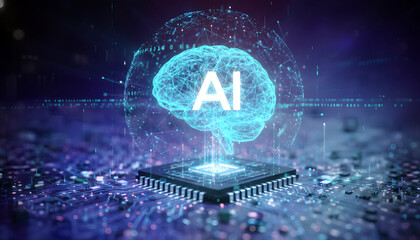 Artificial intelligence brain network on a microchip technology