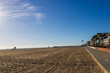 A gorgeous landscape at Newport Beach in Newport Beach California USA