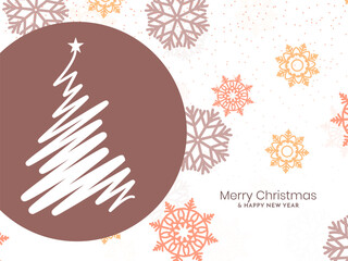 Merry Christmas cultural festival celebration elegant background