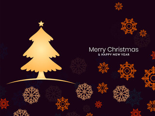 Modern Merry Christmas cultural festival decorative background