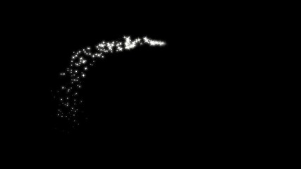 Elegant glitter star line motion with blue sparkle burst highlights and seamless twinkling light effects in 4k resolution, enhanced beautifully with a calm sapphire mist and luminous pop glow accent