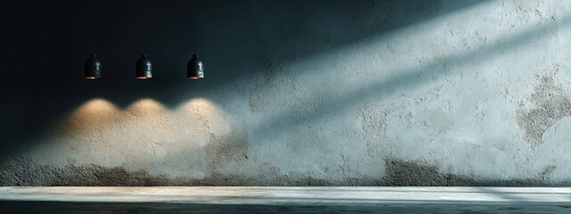 wall background dark floor room empty grunge texture interior old cement concrete light. stone wall background dark stage basement 3d building spotlight garage underground lamp shadow street space