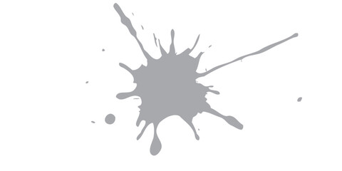 Gray Paint Splash Splatter Abstract Texture for Creative Design and Background Artwork