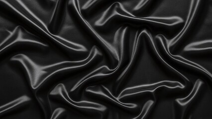Obraz premium black satin background