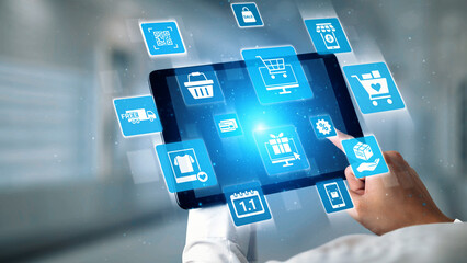 Omni-channel marketing and online shopping strategies, cross-platform customer experience, brand unification, and integrated marketing communication across digital channels. Gist