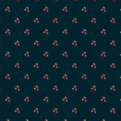 seamless background with hearts