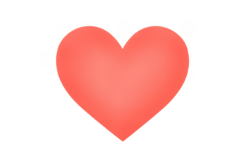 Red heart icon symbolizing love and romantic passion