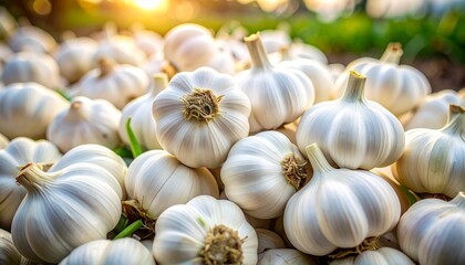 Winter Vegetables in India - Garlic Clove Cluster