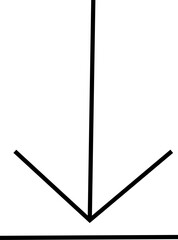 Download icon, minimalistic vector illustration