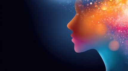 Obraz premium Minimal scene representing structured thinking and self guided cognitive control.