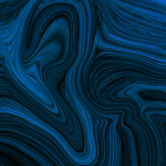 Abstract dark blue swirl pattern background with wavy lines and smooth texture