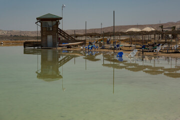 The Dead Sea with its unique beneficial and healing water properties