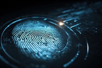 Fingerprint Authentication Interface for Biometric Security