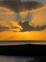 Amazing Sunset in Madeira
