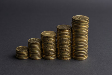 stack of coins