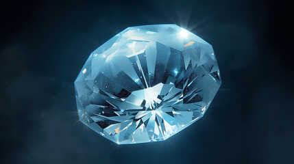 Winter Crystal Diamond Ornament