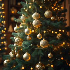 decorated Christmas Generative AI