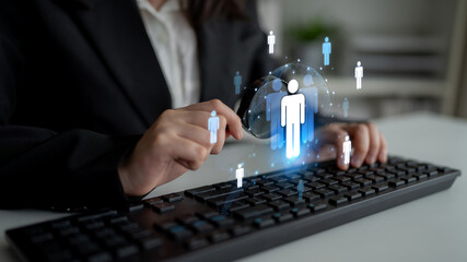 A concept of global leadership and network influence. A central team or individual connects with a professional network distributed across the world map, representing worldwide reach. Fermion