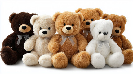 Obraz premium Teddy Bears as Gifts: Teddy bears make the perfect gift for all occasions. From birthdays to anniversaries, learn why giving a teddy bear can convey love, comfort, and affection. E