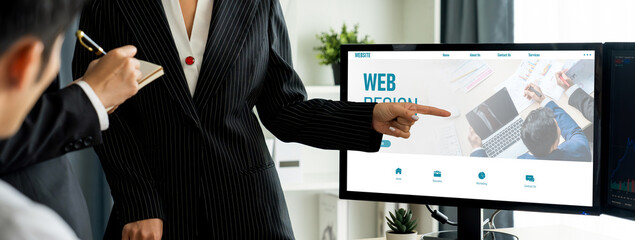 Website design software provide brisk template for online retail business and e-commerce