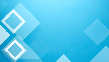 Abstract blue digital background featuring layered transparent white geometric shapes Textured style.