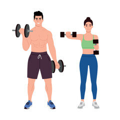 Vector illustration of a girl with makeup. Cartoon scene, beautiful brunette with long hair, ponytail, gold earrings, lips painted with bright lipstick, eyeliner isolated on white background.