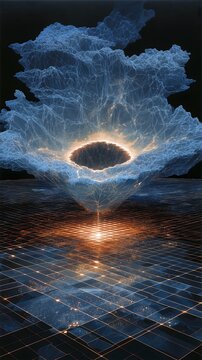 Shu's Pillar Projection - Dimensional Unfolding: Egyptian Myth Calabi-Yau Manifold to 3D Cartesian Grid
