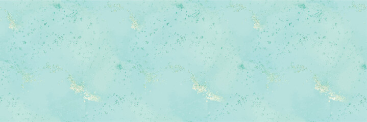 Golden Marble. Vector Ink Background. Vector Abstract Painting. Foil Marble Watercolor. Marble Water Color. Blue Gradient Background. Gold Fluid Seamless Repeat. Green Art Paint. Bronze Alcohol Ink.