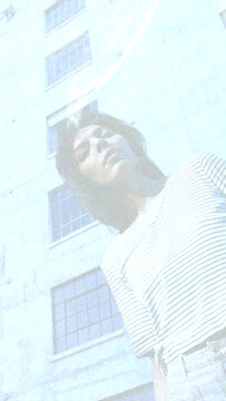 Film Burn Transition Vertical 02