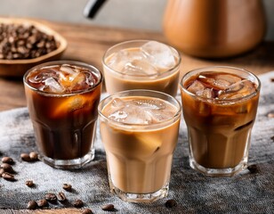 refreshing iced coffee drinks