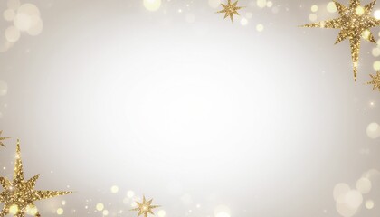 Luxurious festive background- soft warm ivory-white gradient backdrop 