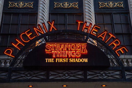 Stranger Things The First Shadow at the Phoenix Theatre in London, UK