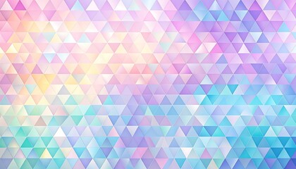 Pastel triangles background