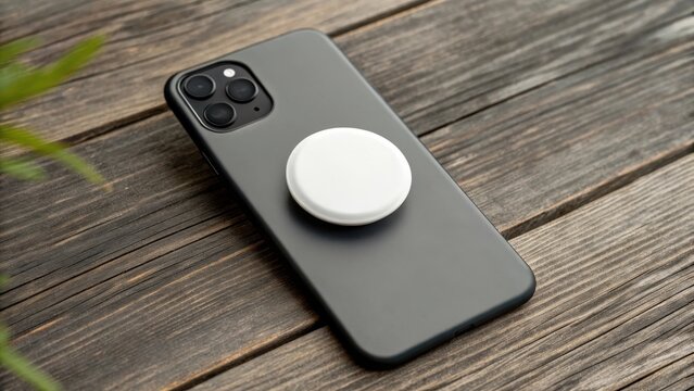 Pop socket on phone case mockup accessory mockup grip mockup stand mockup mobile mockup holder mockup logo mockup trendy mockup adhesive mockup background image