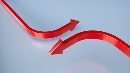 Red arrows indicate the direction of the target Background